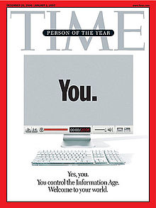 Time Person of the Year 2006 is "You"